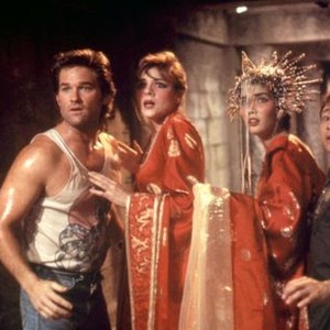 BIG TROUBLE IN LITTLE CHINA, Kurt Russell, Kim Cattrall, Dennis Dun, Suzee Pai, 1986, TM and Copyright (c)20th Century Fox Film Corp. All rights reserved.