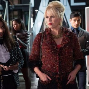 ABSOLUTELY FABULOUS: THE MOVIE, from left:  Nick Mohammed , Joanna Lumley, 2016. ph: David Appleby/TM & copyright © Fox Searchlight Pictures. All rights reserved.