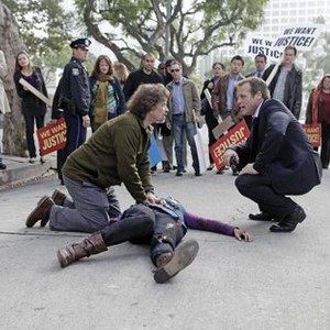 Body of Proof, Dennis Boutsikaris (L), Mark Valley (R), 'Disappearing Act', Season 3, Ep. #9, 04/16/2013, ©ABC