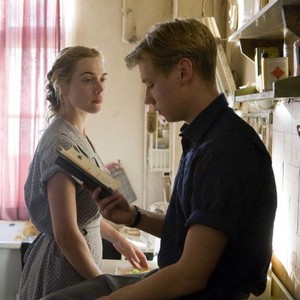 Kate Winslet and David Kross in "The Reader"