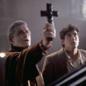 FRIGHT NIGHT, Roddy McDowall, William Ragsdale, 1985, (c)Columbia Pictures