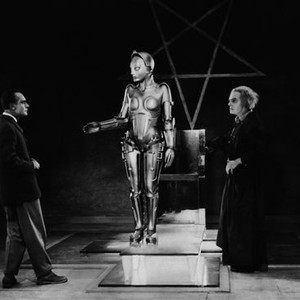 METROPOLIS, from left: Alfred Abel, Rudolf Klein-Rogge, 1927