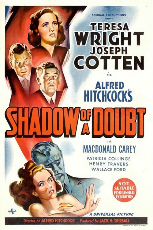 Shadow of a Doubt poster