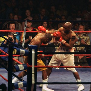 (Center white trunks) Omar Epps as Luther in "Against the Ropes." photo 13