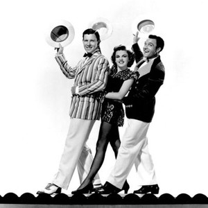 FOR ME AND MY GAL, George Murphy, Judy Garland, Gene Kelly, 1942