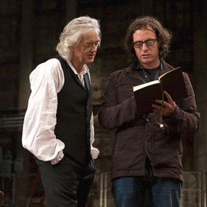 IT MIGHT GET LOUD, from left: Jimmy Page, director Davis Guggenheim, on set, 2008. ©Sony Pictures Classics
