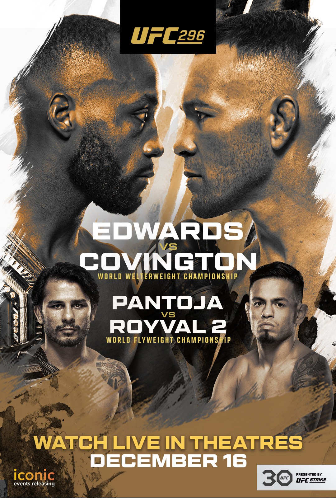 UFC 296: Edwards vs Covington