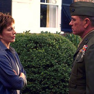 Anne Archer as Ambassador Mourain's wife and Tommy Lee Jones as Col. Hayes Hodges in Paramount's Rules Of Engagement photo 9