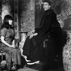 THE FACE OF FU MANCHU, from left: Tsai Chin, Christopher Lee, 1965