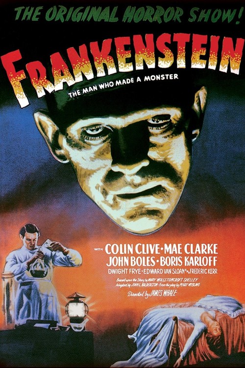 Frankenstein poster