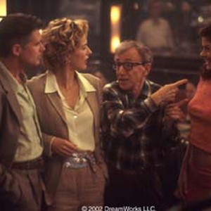 (Left to right) TREAT WILLIAMS, TÉA LEONI, WOODY ALLEN and DEBRA MESSING star in Woody Allen's HOLLYWOOD ENDING.