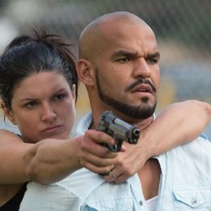 IN THE BLOOD, from left: Gina Carano, Amaury Nolasco, 2014. ph: Francisco Roman/©Anchor Bay Films