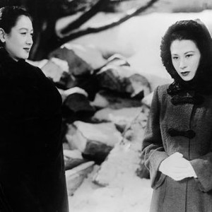 THE IDIOT, (aka HAKUCHI), Setsuko Hara, Yoshiko Kuga, 1951.