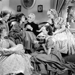 LITTLE WOMEN, Katharine Hepburn, Spring Byington, Jean Parker, Samuel S. Hinds, Frances Dee, Joan Bennett, 1933
