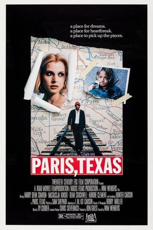 Paris, Texas poster