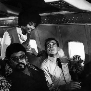 SKYJACKED, Rosey Grier, Leslie Uggams (back), James Brolin, 1972