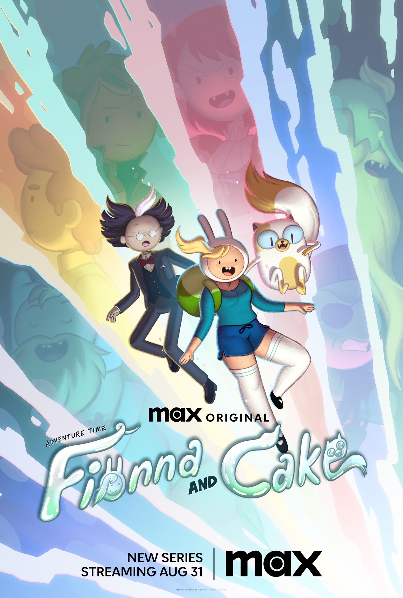 finn and jake and fionna and cake kissing