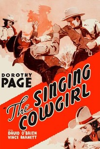 Poster for The Singing Cowgirl