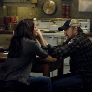 Supernatural, Samantha Ferris (L), Jim Beaver (R), 'My Heart Will Go On', Season 6, Ep. #17, 04/15/2011, ©KSITE