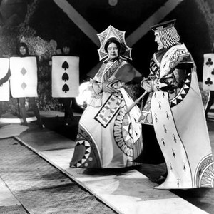 ALICE IN WONDERLAND, May Robson as the Queen of Hearts, Alec B. Francis as the King of Hearts, 1933