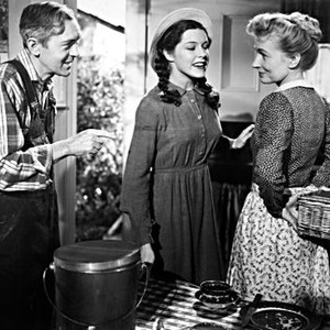 GIRL OF THE LIMBERLOST, THE, James Bell, Dorinda Clifton, Joyce Arling, 1945. Bell & Arling were married in the movie & in real life