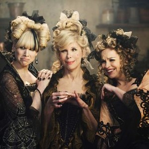 INTO THE WOODS, from left: Lucy Punch, Christine Baranski, Tammy Blanchard, 2014. ph: Peter Mountain/©Walt Disney Studios Motion Pictures