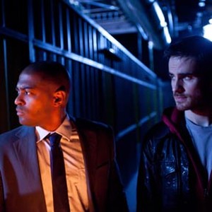 (L-R) Noel Clarke as Charlie and Colin O'Donoghue as Mark in "Storage 24." photo 20