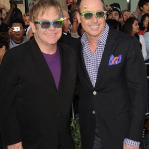 Elton John, David Furnish at arrivals for GNOMEO AND JULIET Premiere, El Capitan Theatre, Los Angeles, CA January 23, 2011. Photo By: Dee Cercone/Everett Collection