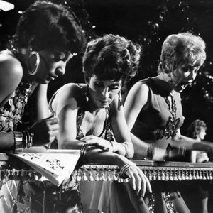 SWEET CHARITY, from left, Paula Kelly, Chita Rivera, Shirley MacLaine, 1969