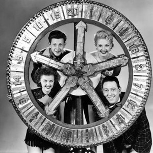 ARE YOU WITH IT?, clockwise from top left: Donald O'Connor, Olga San Juan, Lew Parker, Martha Stewart, 1948