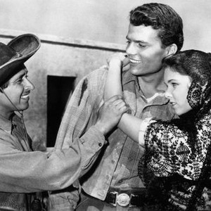 THE YOUNG LAND, Pedro Gonzalez Gonzalez, Patrick Wayne, Yvonne Craig, 1959