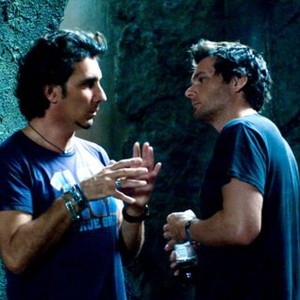 UNDERWORLD: RISE OF THE LYCANS, director Patrick Tatopoulos, writer Len Wiseman, on set, 2009. ©Screen Gems