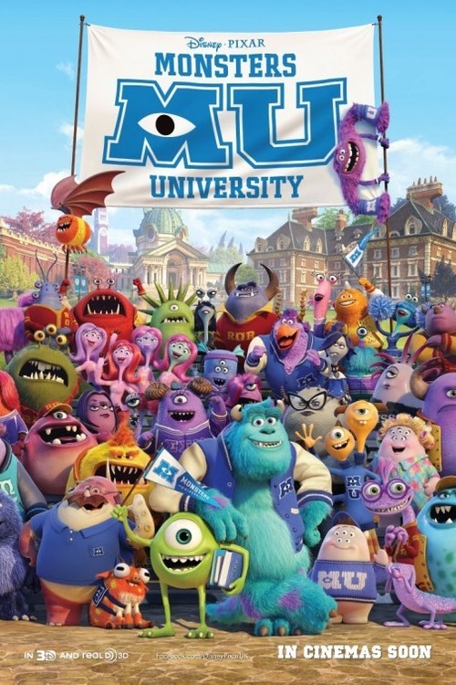 Monsters University poster