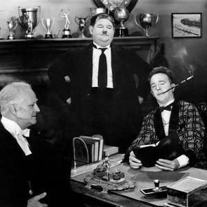 A CHUMP AT OXFORD, Wilfred Lucas, Oliver Hardy, Stan Laurel, 1940