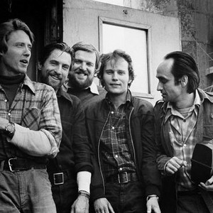 THE DEER HUNTER, Christopher Walken, Robert De Niro, Chuck Aspergen, John Savage, John Cazale, 1978, (c) Universal