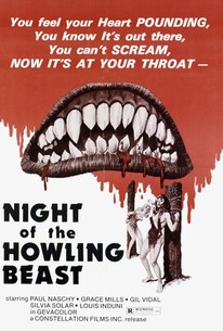 Poster for Night of the Howling Beast