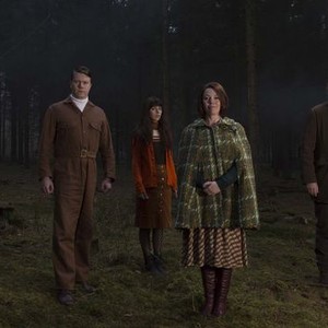 Will Sharpe, Daniel Rigby, Sophia Di Martino, Olivia Colman and Julian Barratt (from left)