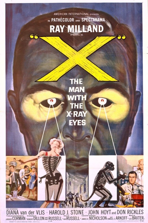 The Man With the X-Ray Eyes poster