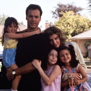 ONE GOOD COP, Blair Swanson, Michael Keaton, Rene Russo, Grace Johnston, Rhea Silver-Smith, 1991