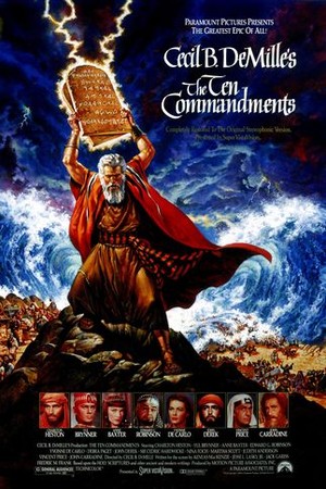 The Ten Commandments poster