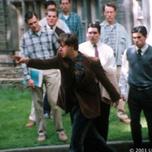 John Nash (RUSSELL CROWE) is gripped by delusions on the Princeton campus. photo 7