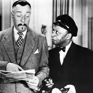THE SKY DRAGON, from left, Roland Winters, (as Charlie Chan), Mantan Moreland, 1949