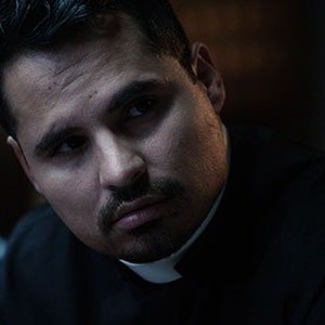 Michael Peña as Father Lozano in "The Vatican Tapes."