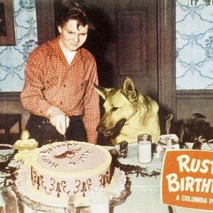 RUSTY'S BIRTHDAY, Jimmy Hunt, Flame the dog, 1949