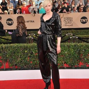 Gwendoline Christie at arrivals for 23rd Annual Screen Actors Guild Awards, Presented by SAG AFTRA - ARRIVALS 1, Shrine Exposition Center, Los Angeles, CA January 29, 2017. Photo By: Elizabeth Goodenough/Everett Collection