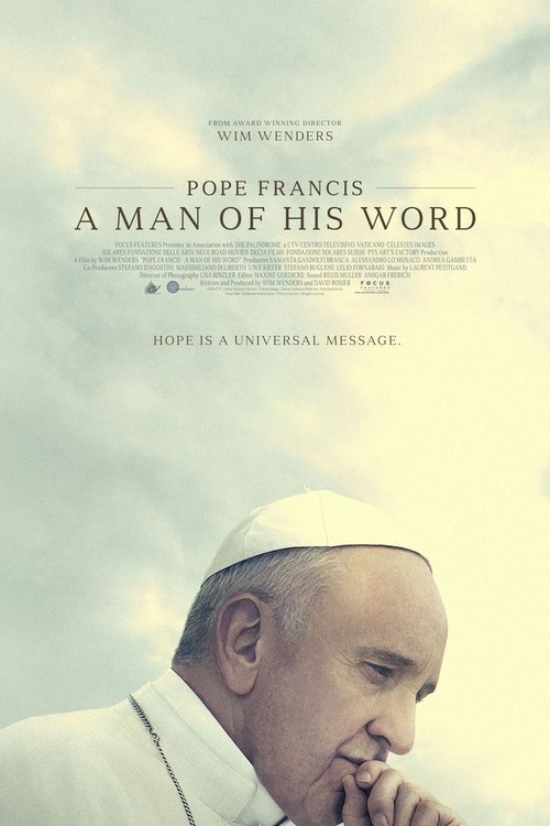 Pope Francis -- A Man of His Word poster