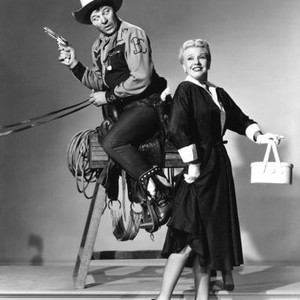 THE GROOM WORE SPURS, Jack Carson, Ginger Rogers, 1951
