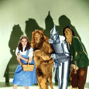THE WIZARD OF OZ, (from left): Judy Garland, Bert Lahr, Jack Haley, Ray Bolger, 1939