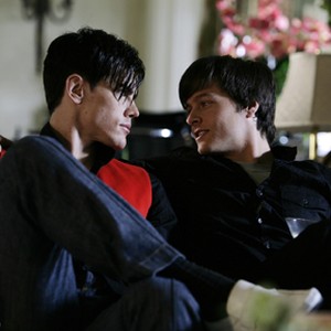 (L-R) Tom Sandoval as Miles and Blake Hood as Omar in "Playing With Fire." photo 4