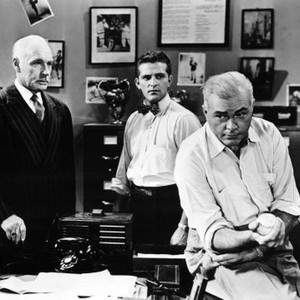 HOT NEWS, Stanley Clements (center), James Flavin (right), 1953